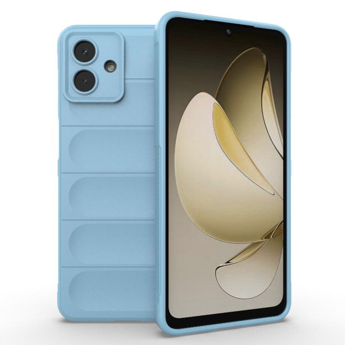 GENERICO - Carcasa para Samsung Galaxy A07 Robusta Silicona - Celeste