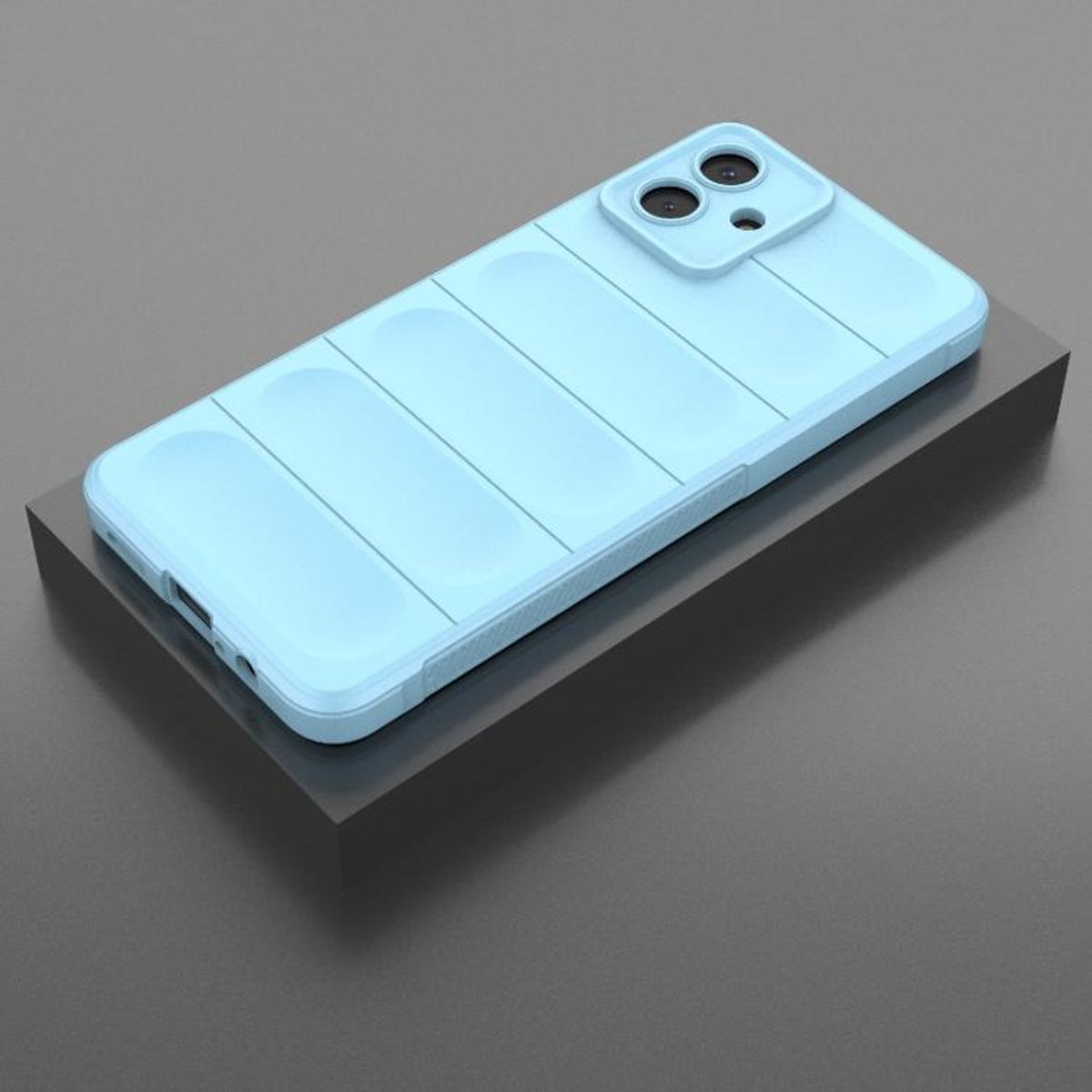 GENERICO - Carcasa para Samsung Galaxy A07 Robusta Silicona - Celeste