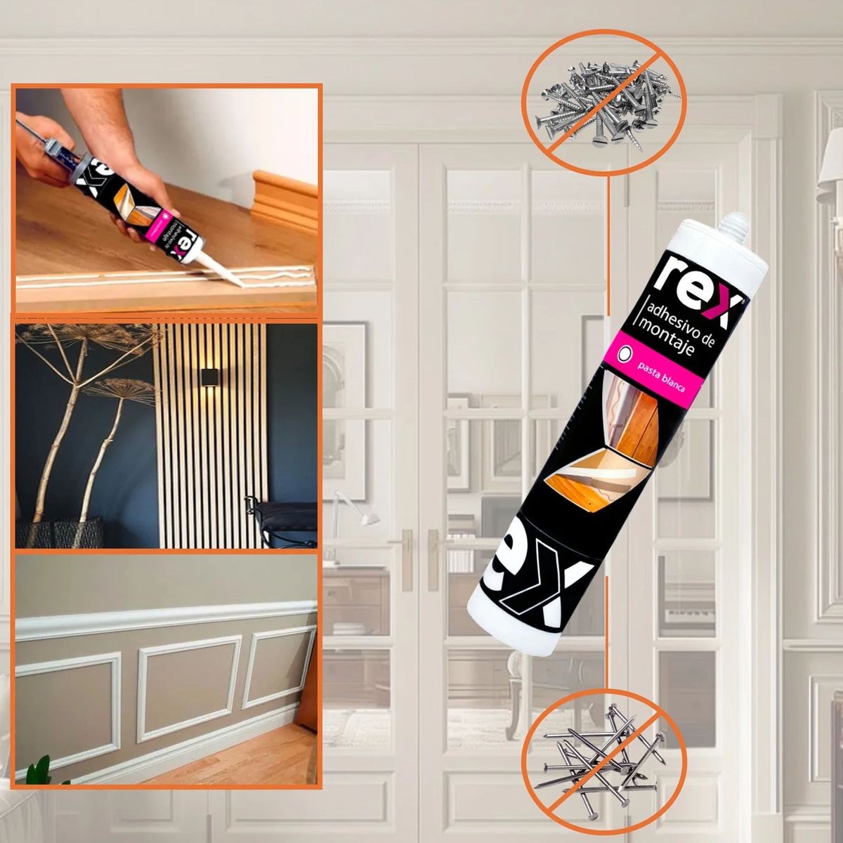 REX - Adhesivo de Montaje Pasta