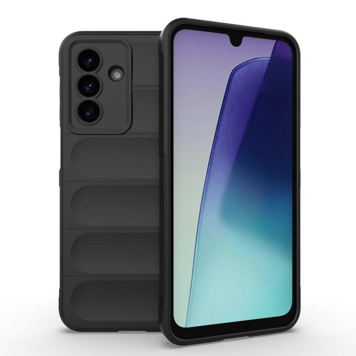 GENERICO - Carcasa para Samsung Galaxy A17 5G Robusta Silicona - Negro