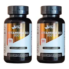 FNL - Vitamina D3 - 2 Pack 180 Caps