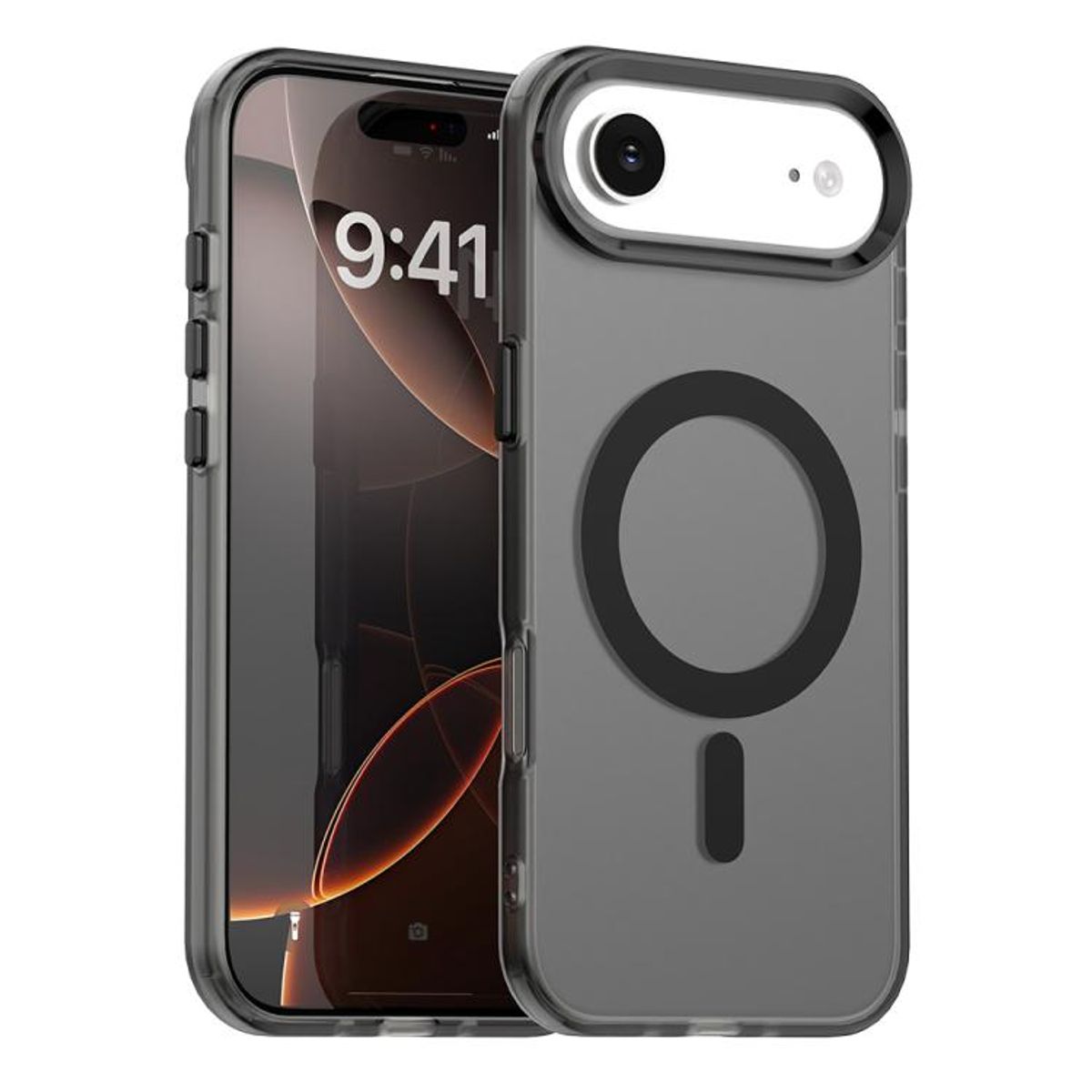 GENERICO - Carcasa para iPhone 17 Air Compatible Carga Magnética - Negro
