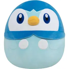 POKEMON - Peluche Piplup Squishmallows Juguete Original 25 cm