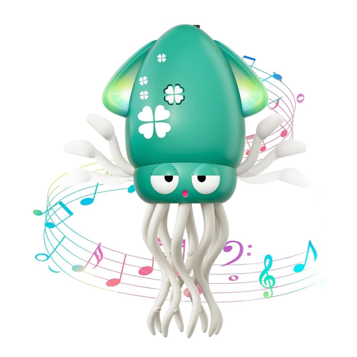 GENERICO - Pulpo Bailarin De juguete Recargable USB - Verde