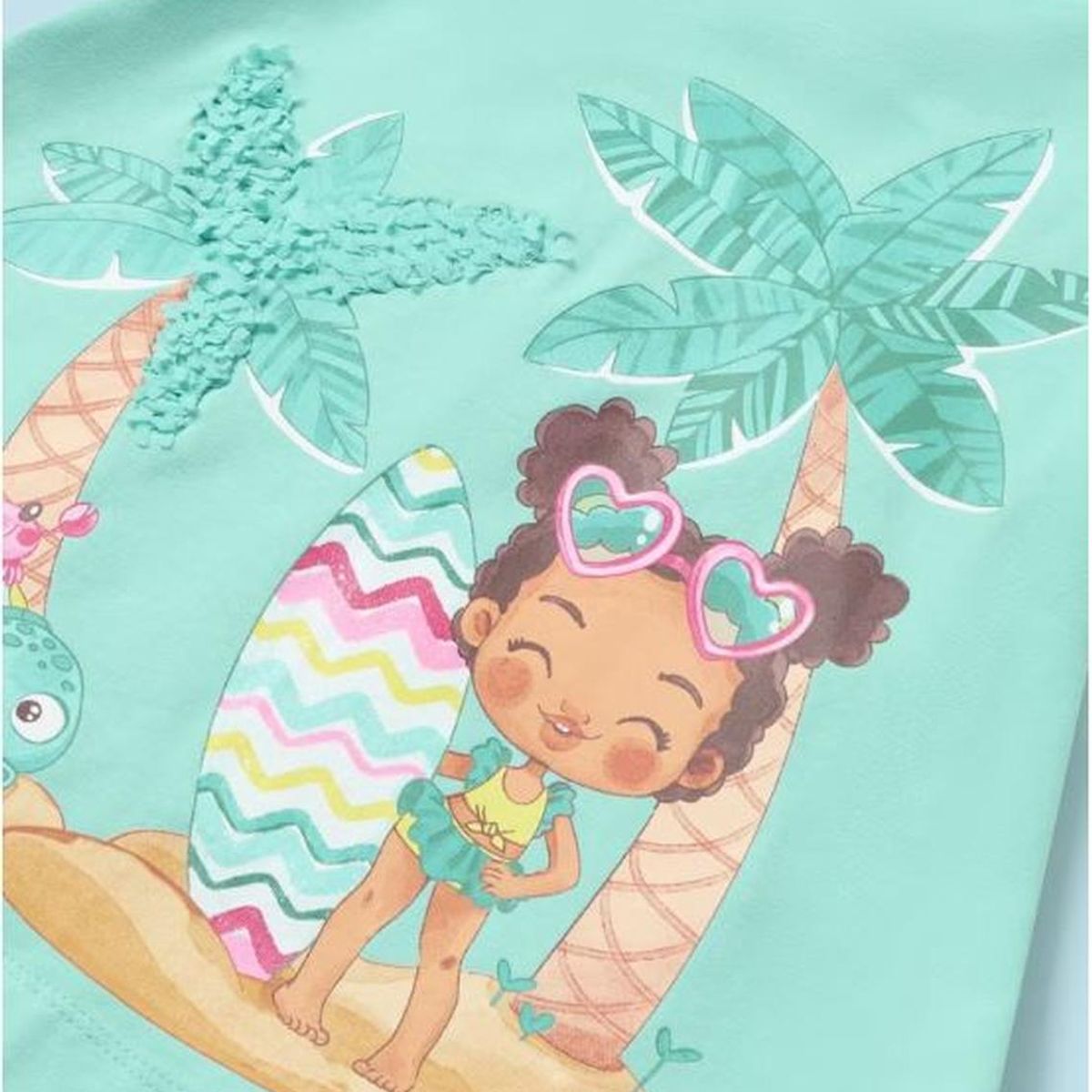 MAYORAL - Vestido estampado tropical beba