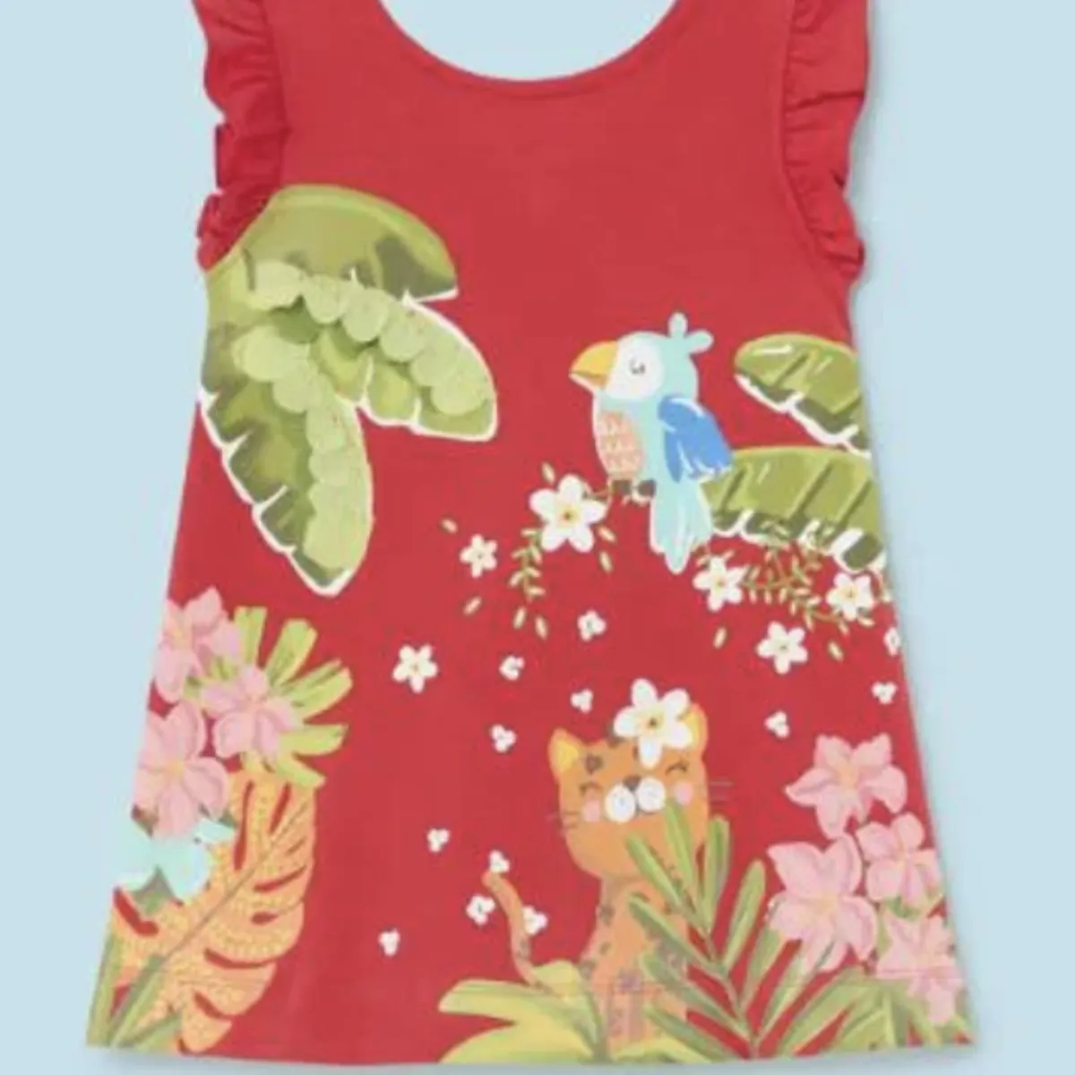 MAYORAL - Vestido estampado tropical beba