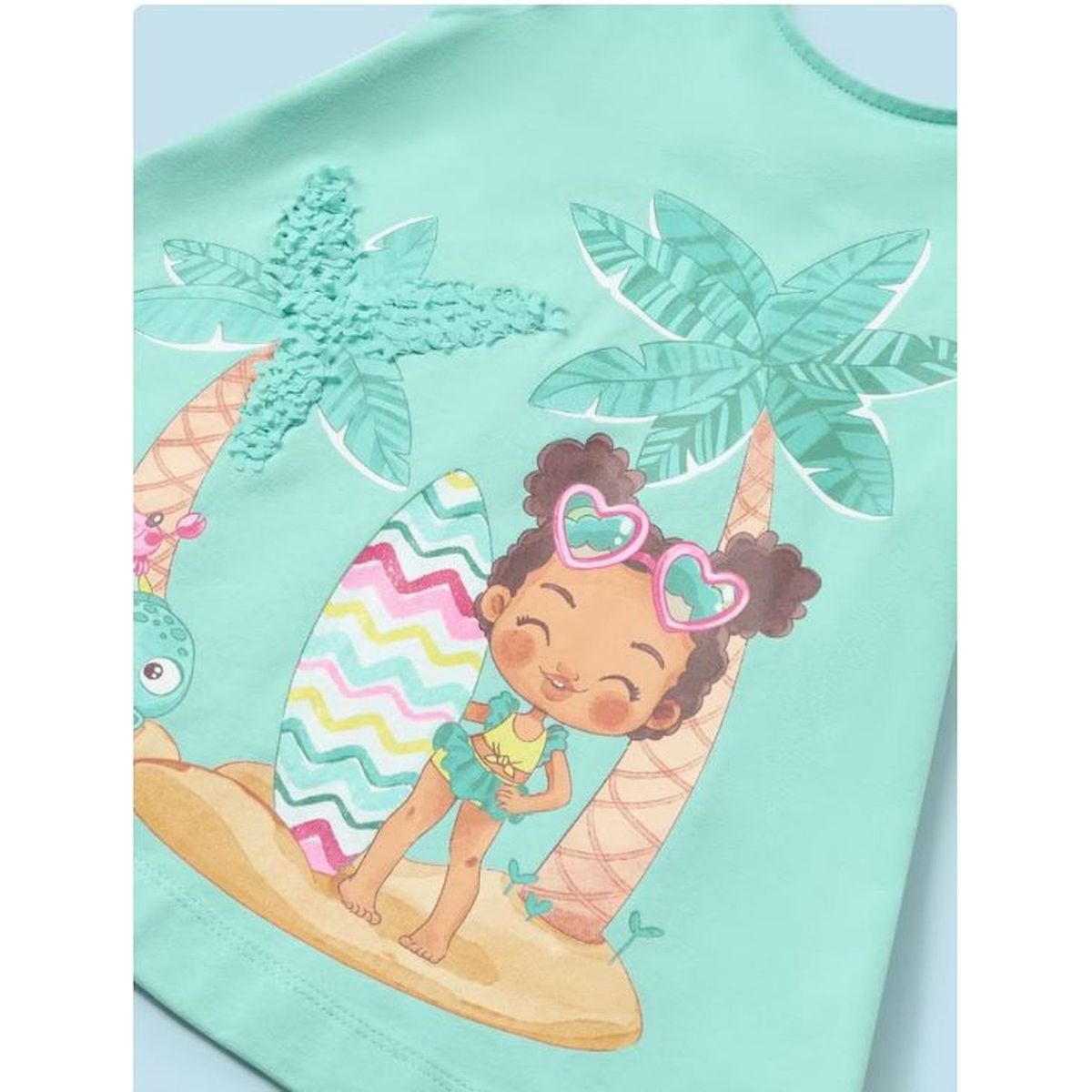 MAYORAL - Vestido estampado tropical beba