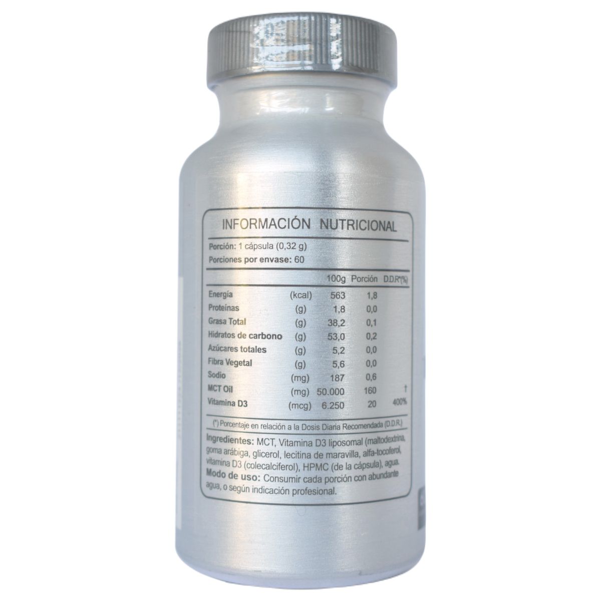 FNL - Vitamina D3 Liposomal 800ui 60 Caps Fnl