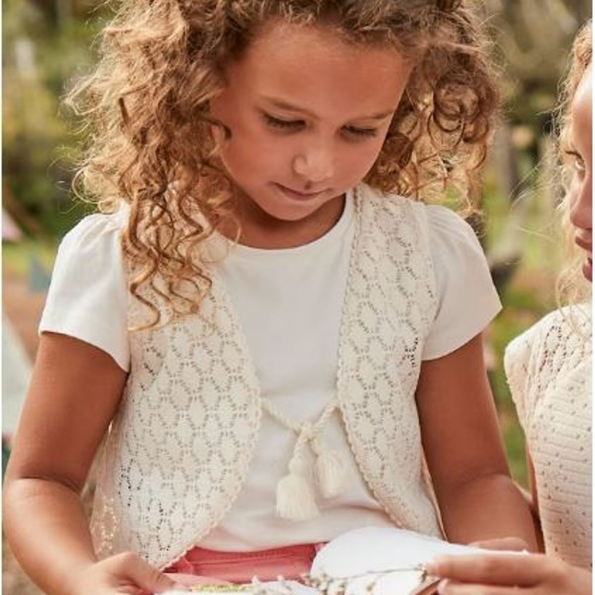 MAYORAL - Conjunto Polera niña + chaleco