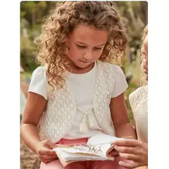 MAYORAL - Conjunto Polera niña + chaleco