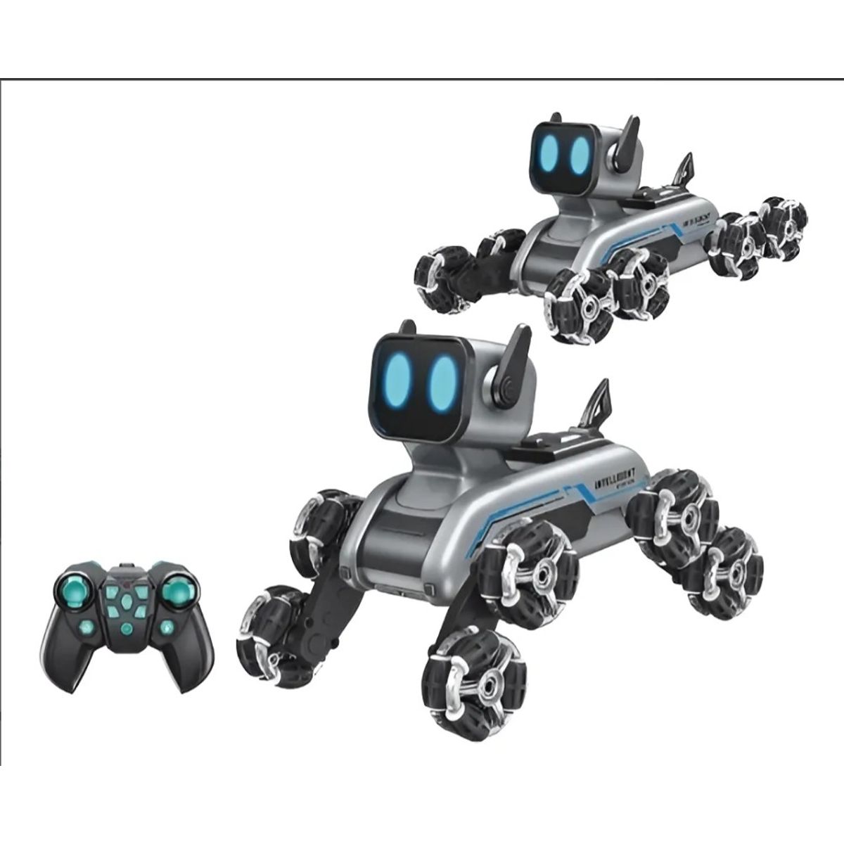 JUGUETERIA - Perro Robot Inteligente Control Remoto Juguete Eléctrico Gav