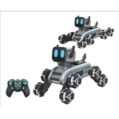 JUGUETERIA - Perro Robot Inteligente Control Remoto Juguete Eléctrico Gav