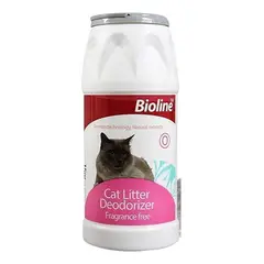 BIOLINE - Talco Desodorante Para Arena De Gatos Bioline. 425g. Neutral