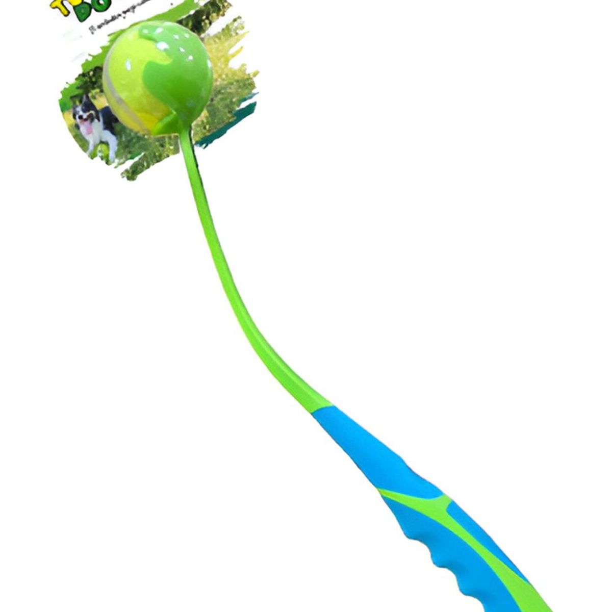GENERICO - Lanzador De Pelotas Para Mascotas Perro Juguete Interactivo Verde