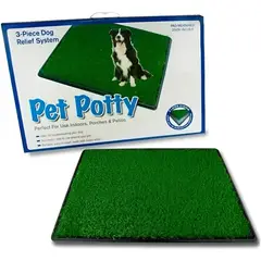 MOVI - Baño Sanitario Portátil para Perros Pet Potty 3 Capas Antideslizante
