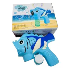 GENERICO - PACK X 3 JUGUETE LANZA BURBUJA DELFIN 2 TONOS 10 TIROS NEW2024