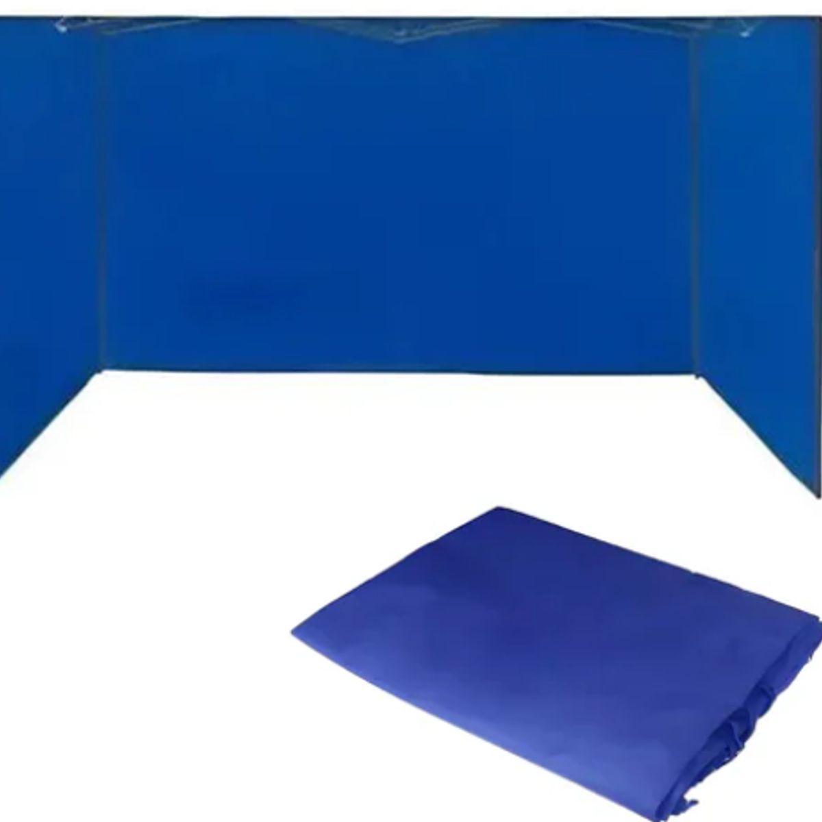 GENERICO - LATERALES DE TOLDO 3X3 AZUL IMPERMEABLE