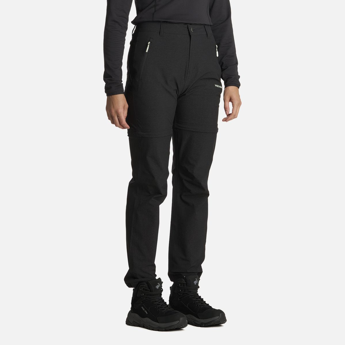 HAKA HONU - Pantalón Mujer Desmontalo Negro Haka Honu
