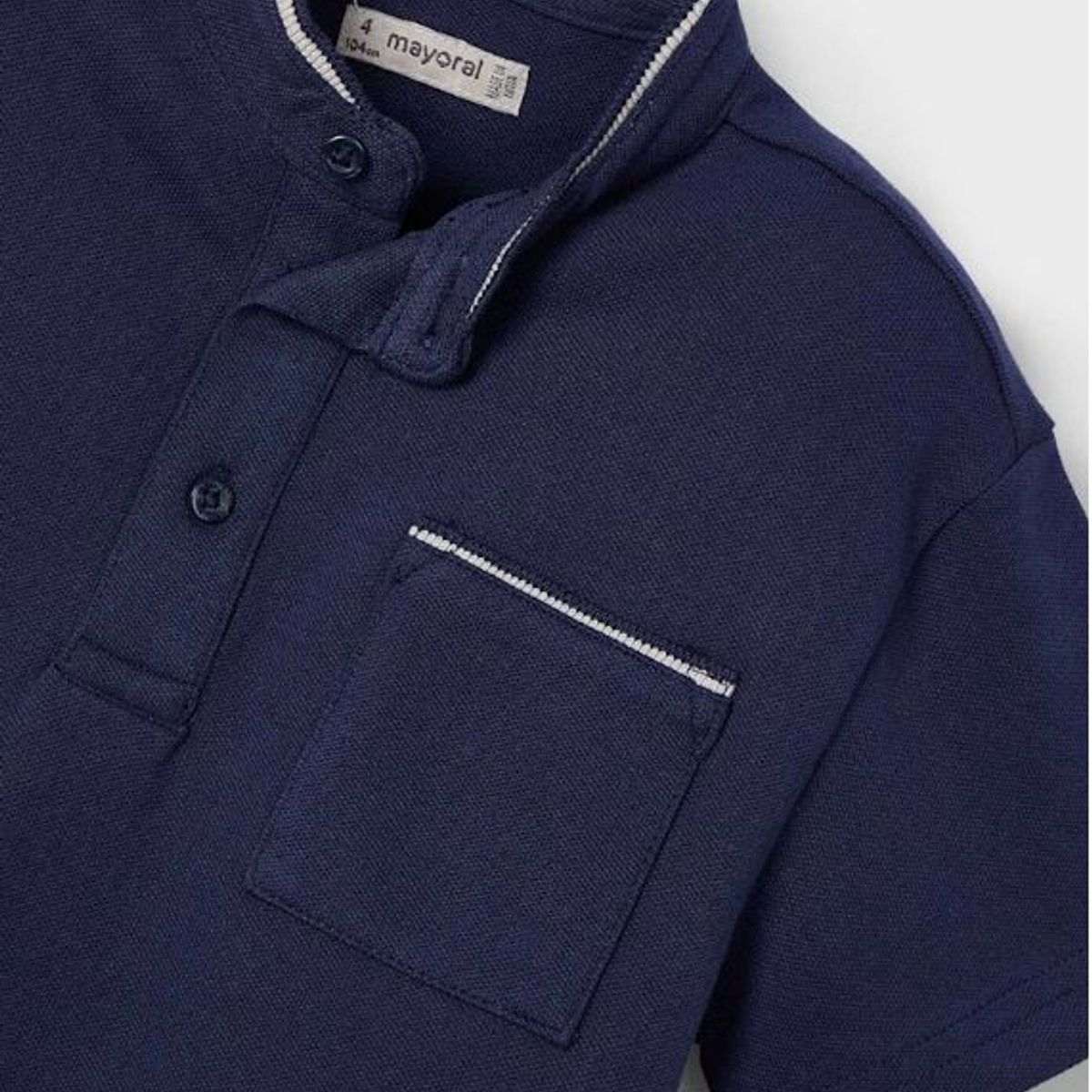 MAYORAL - Camiseta Polo cuello mao niño