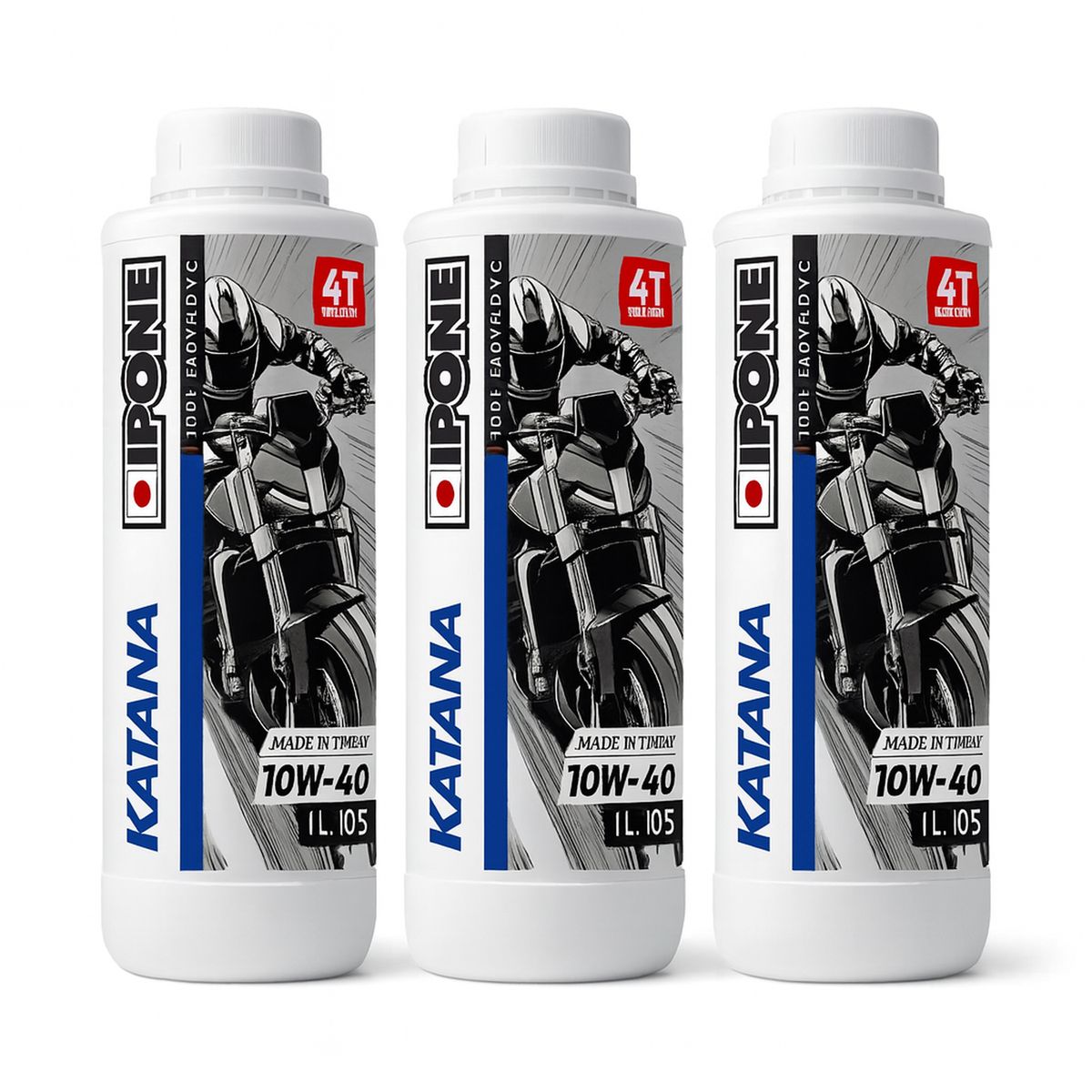 GENERICO - Aceite para Moto Ipone 10w 40 Full Sintetico 3L 4T