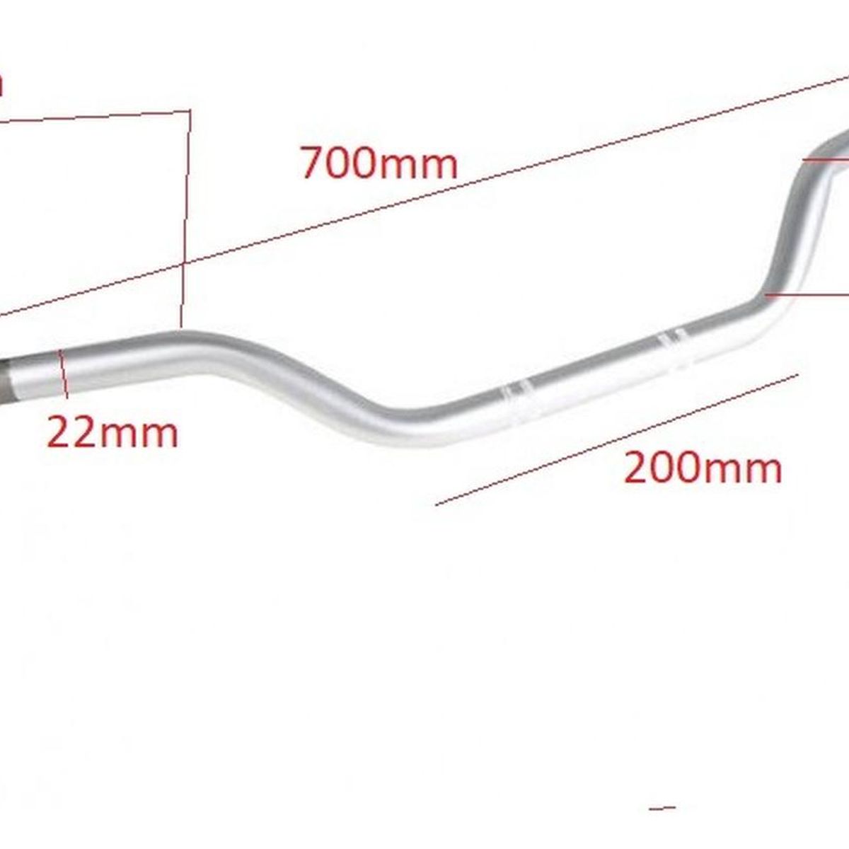 GENERICO - Manubrio Para Moto Yamaha Xtz 125 / 150