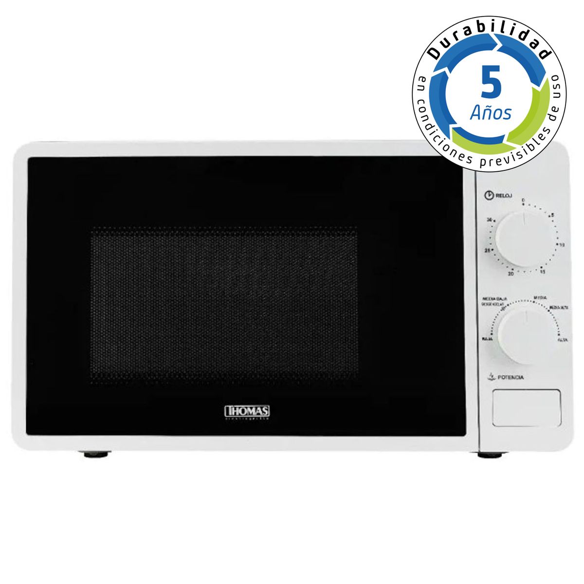 THOMAS - Microondas Thomas 18 litros TH-18B05 blanco Thomas
