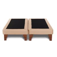 Bases De Camas 2 Plazas beige 150x200 cm