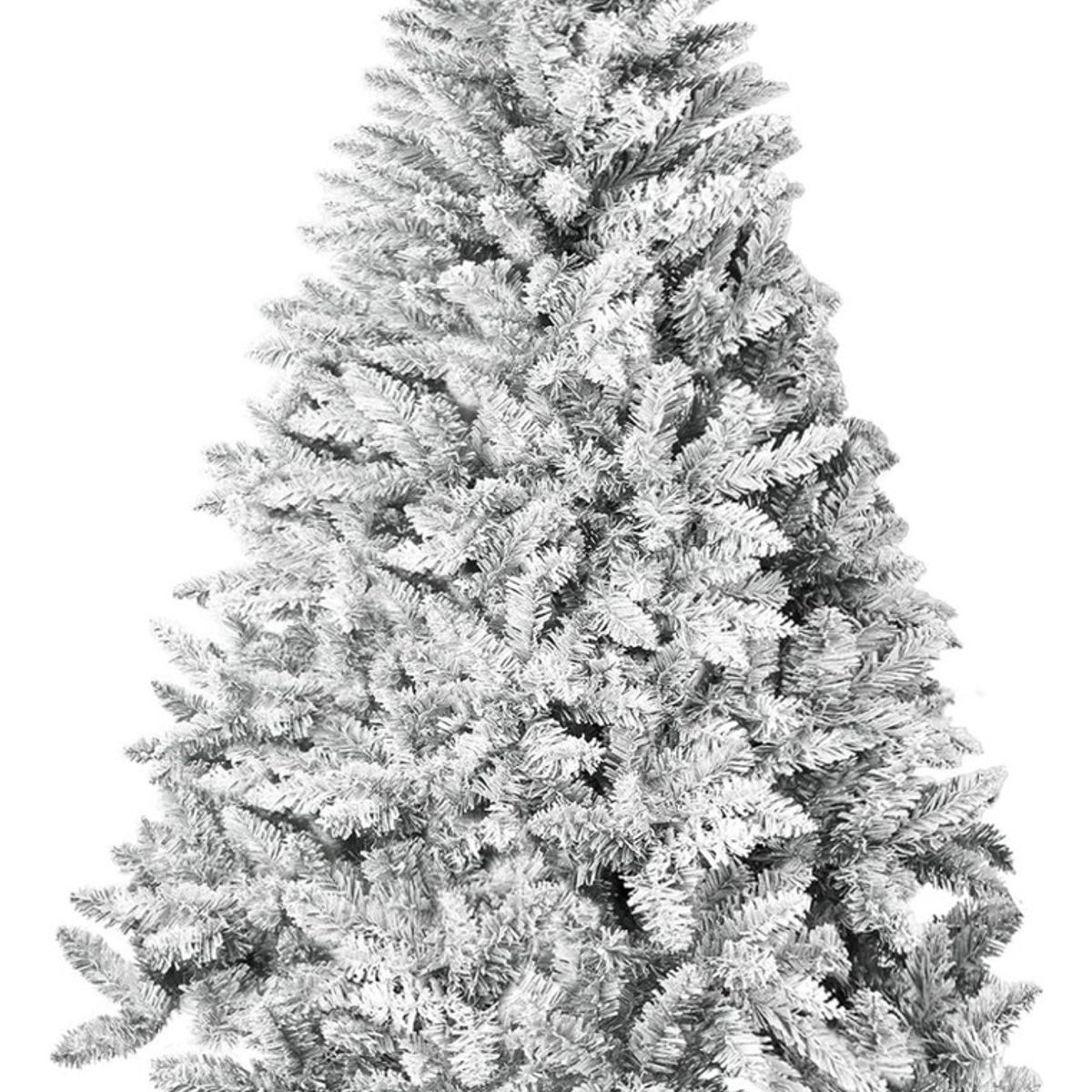 SUPERCENTER - Adorno Árbol De Navidad Pascua Con Copos De Nieve 180cm