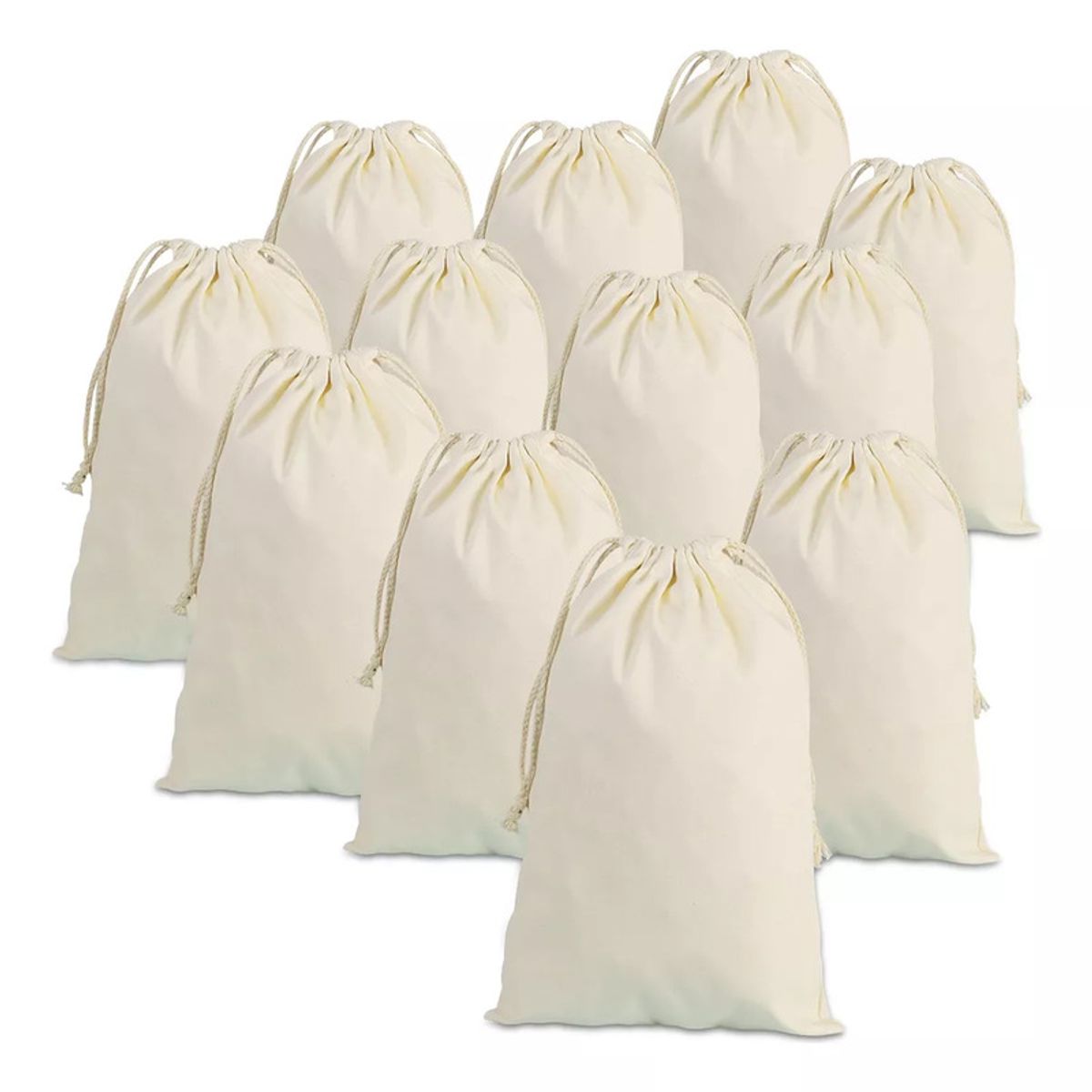 KINDA NICE - Pack 12 Bolsa Saquito Crea Biodegradable 20x30cm