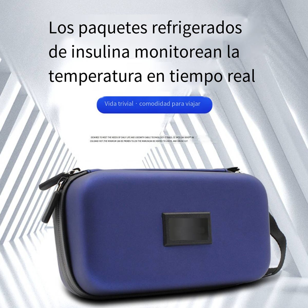 KINDA NICE - Pack Nevera Portátil Para Insulina Eva Con Termómetro