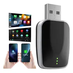 KUANGYE - Adaptador Inalámbrico Car Play Android Auto Converter