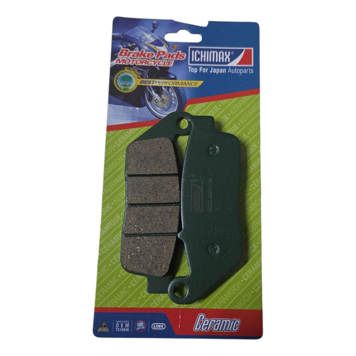 GENERICO - Pastillas Freno Delanteras Cb500 X / F / Nx 500 Cerámicas