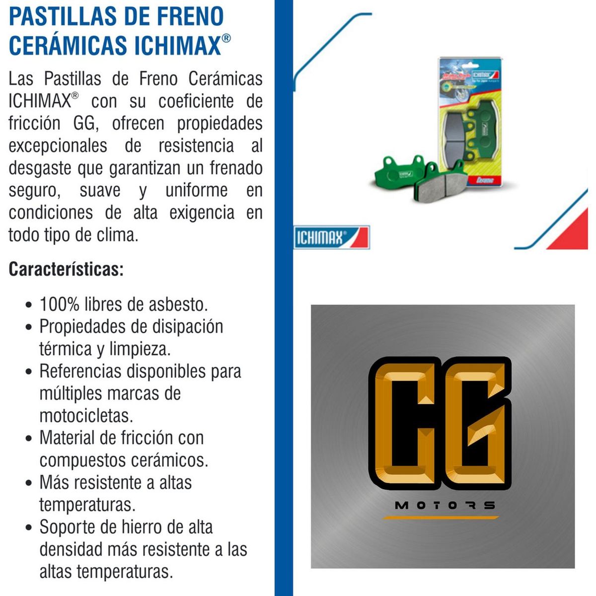 GENERICO - Pastillas Freno Delanteras Cb500 X / F / Nx 500 Cerámicas