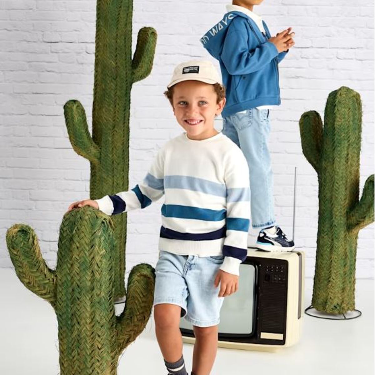 MAYORAL - Jersey manga larga con motivo de franjas