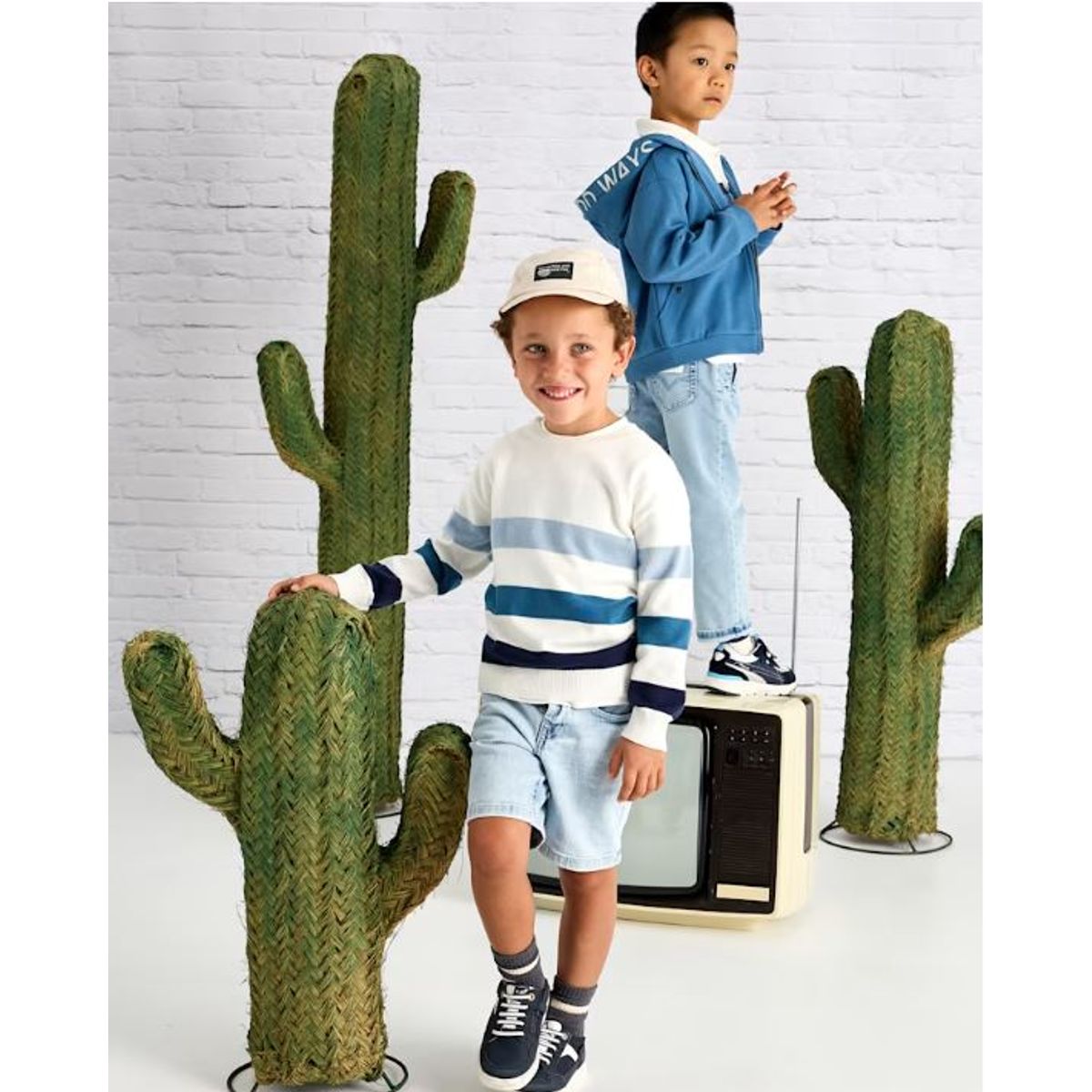 MAYORAL - Jersey manga larga con motivo de franjas