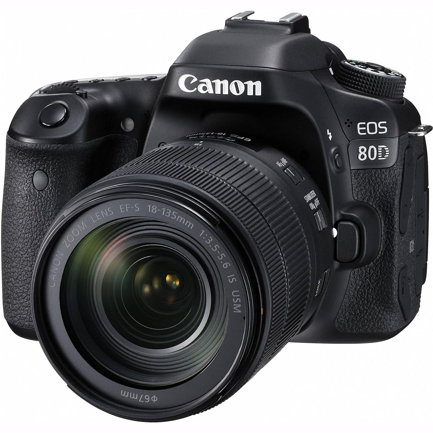CANON Canon EOS 80D DSLR Cámara con 18-135mm IS STM lente