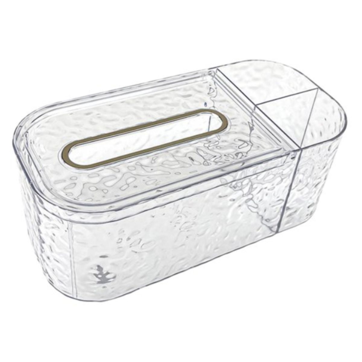 GENERICO - Servilletero Organizador Acrílico Textura Diamante Home