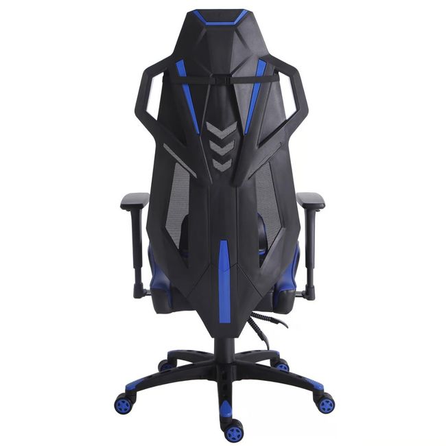 HOME BRANDS - Silla Gamer azul negra Cadeira Home Collection
