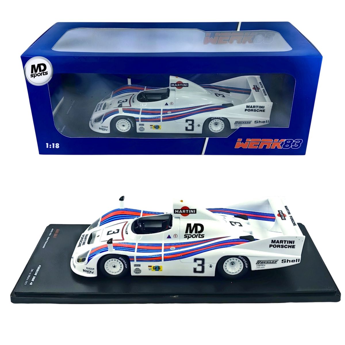 PORSCHE - Auto Wec Porsche 936 Lemans 1977 #3 Jacky Ickx Caja Normal 1:18