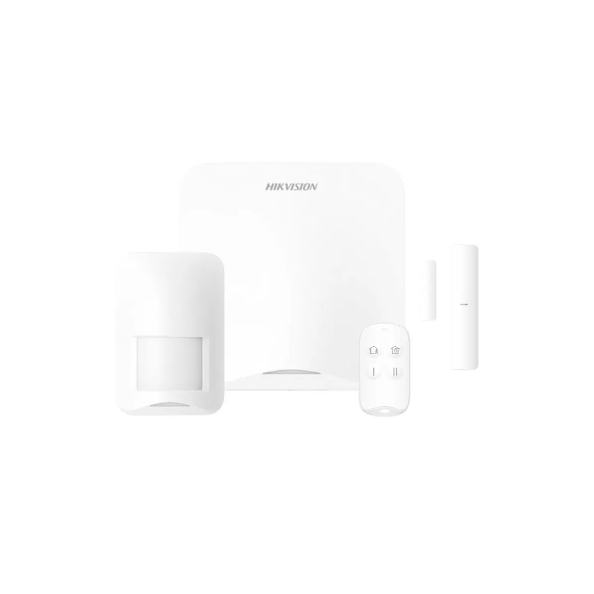 HIKVISION - Kit De Alarma Inalámbrica Hikvision Axhome Wifi Y 4g Color Blanco DS-PA201PS-Kit-16WB