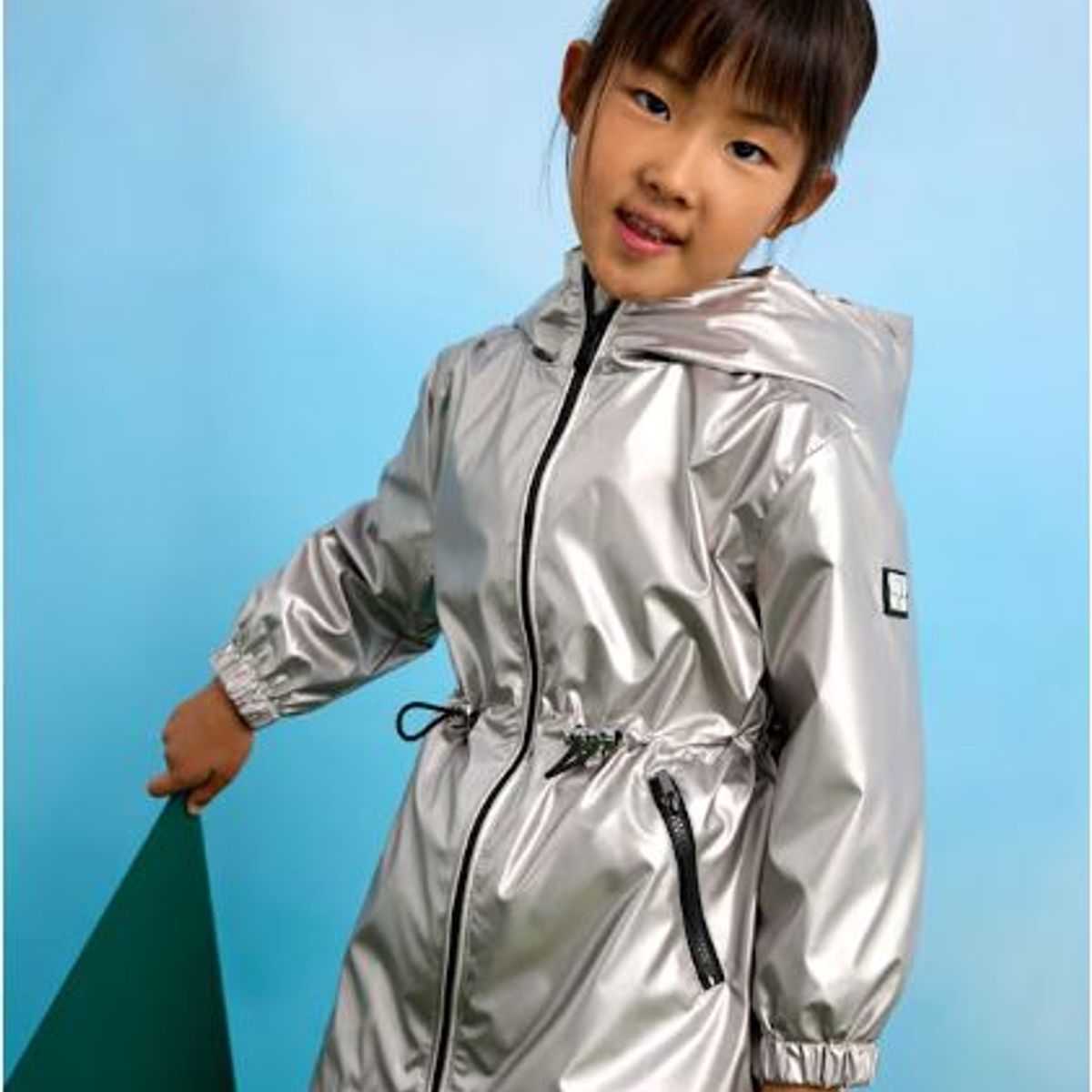 MAYORAL - Chaqueta cortavientos brillante niña