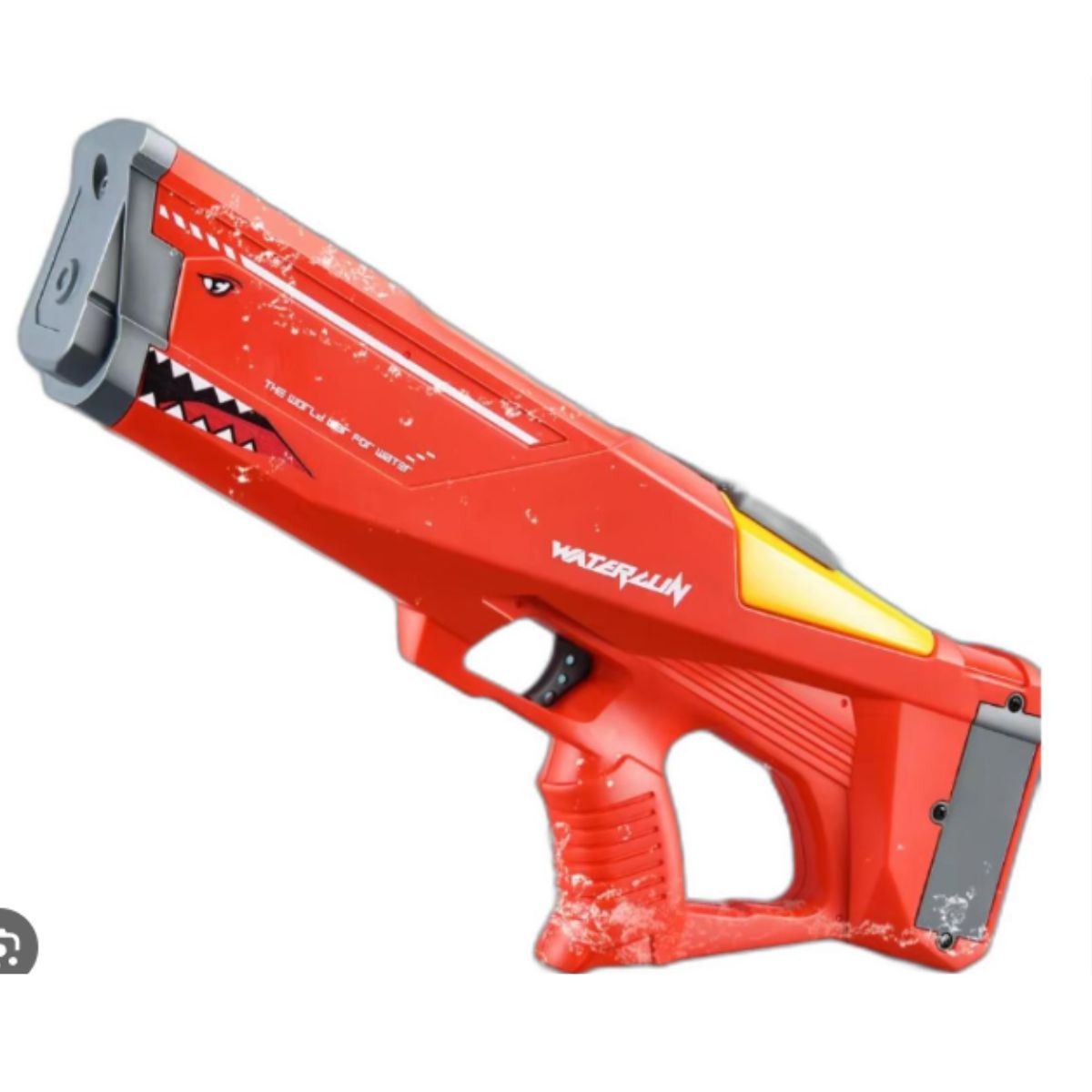 GENERICO - Pistola de Agua Automática de Alto Alcance Diseño Tiburón ROJO