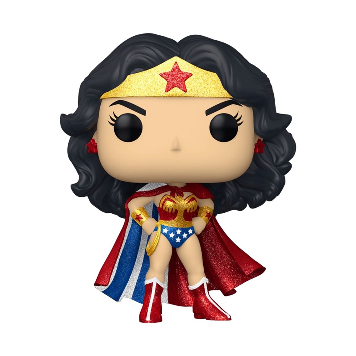 FUNKO - Funko Pop DC – Mujer Maravilla Diamond 433 + Protector