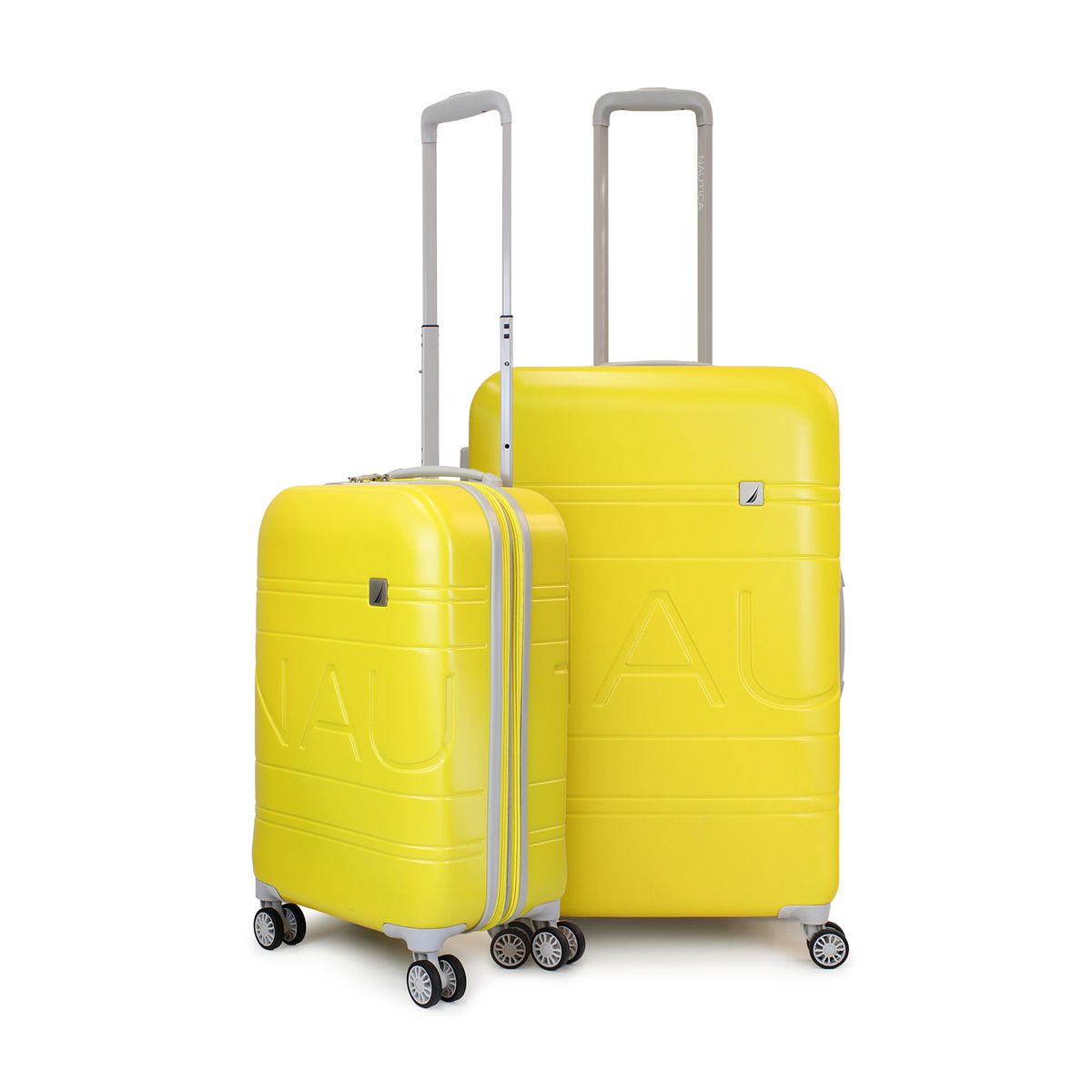 NAUTICA - Pack 2 maletas  S+M Nautica Palermo 10k y 20k amarillo
