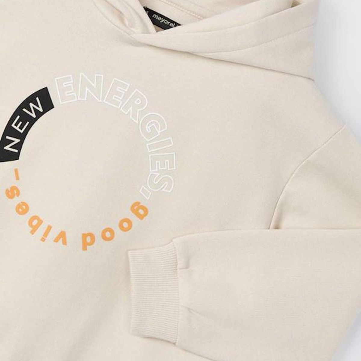 MAYORAL - Sudadera texto con gorro niño