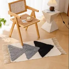 GENERICO - Bajada de cama Bordada Kilim de estilo etnico 60x90cm md74