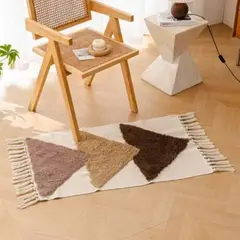 GENERICO - Bajada de cama Bordada Kilim de estilo etnico 60x90cm md75