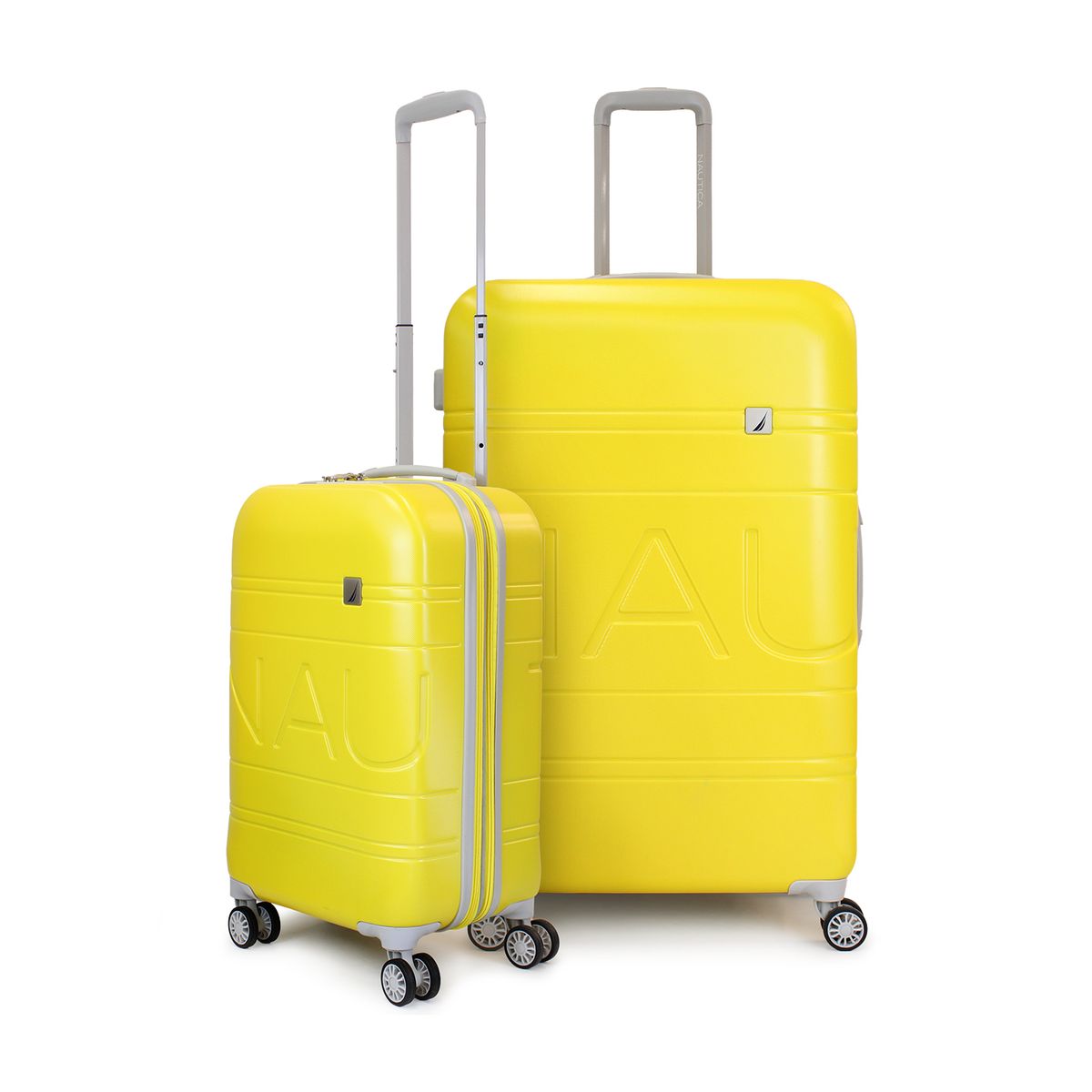 NAUTICA - Pack 2 maletas S+L Nautica Palermo 10k y 23k amarillo