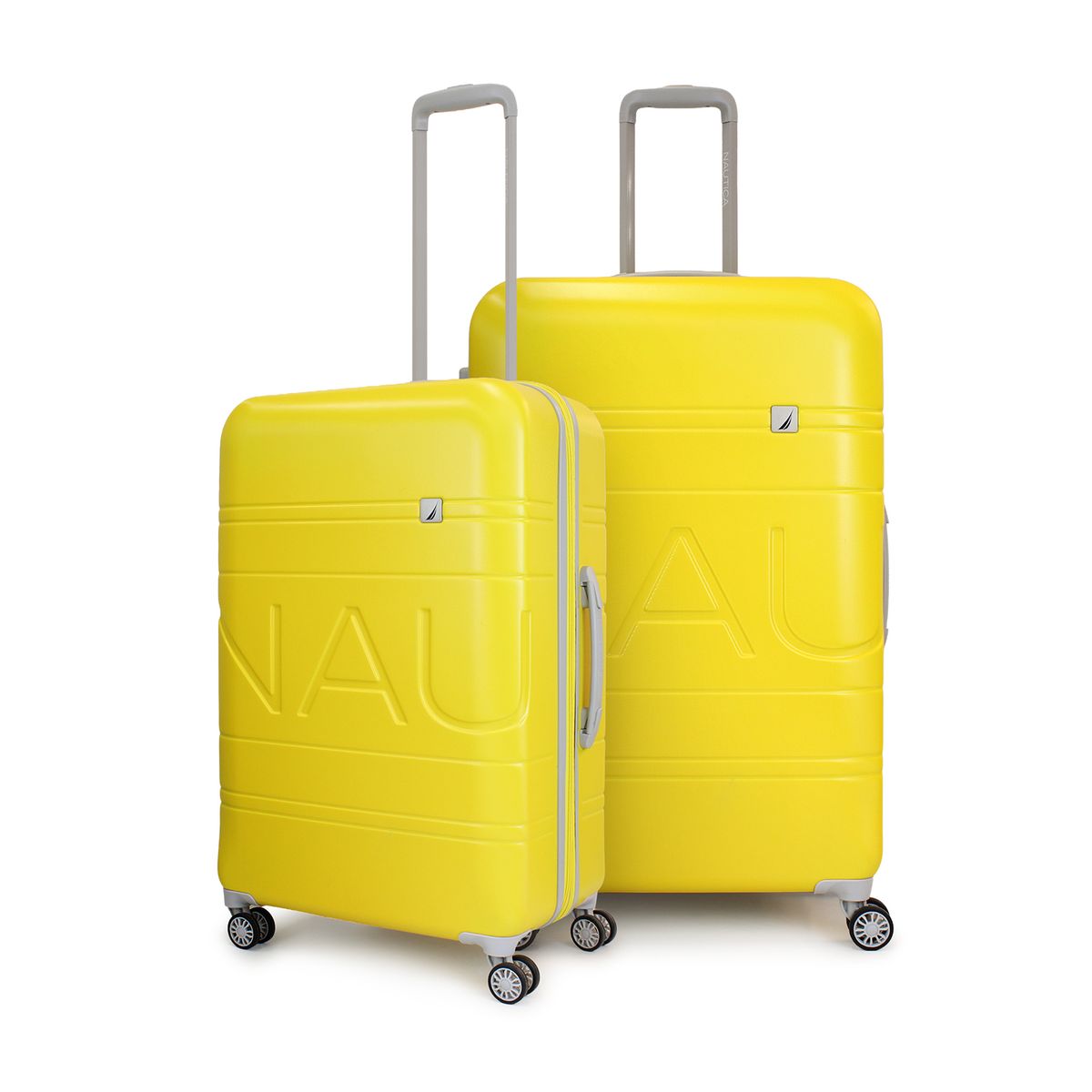 NAUTICA - Pack 2 maletas M+L Nautica Palermo 20k y 23k amarillo