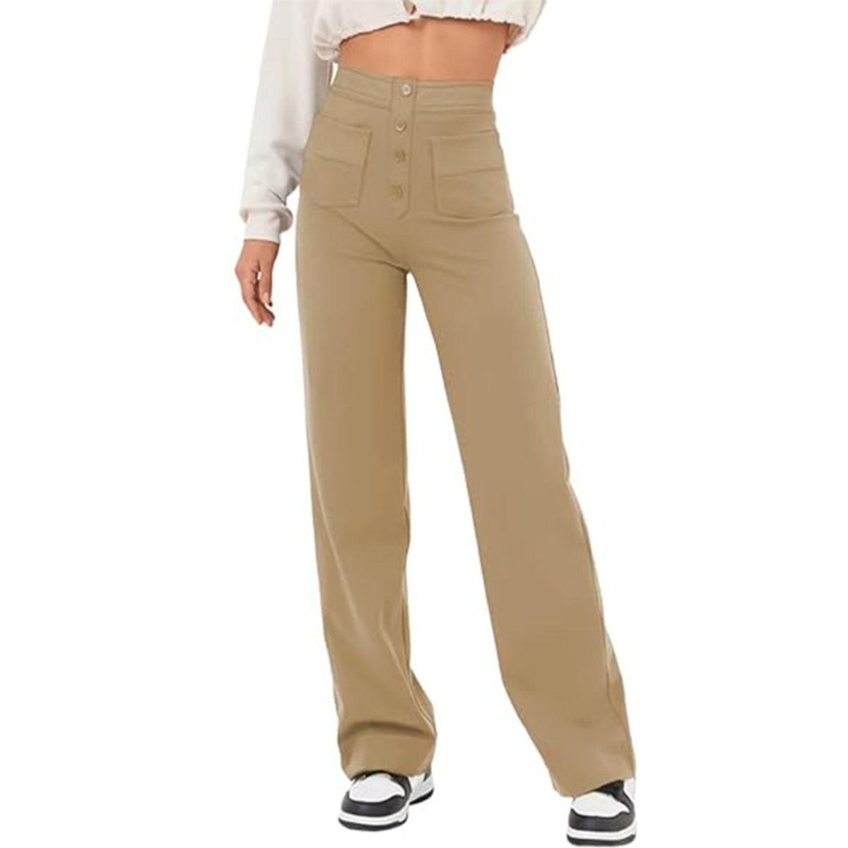 GIOIO - Pantalón de Vestir Mujer para Uso Diario Casual
